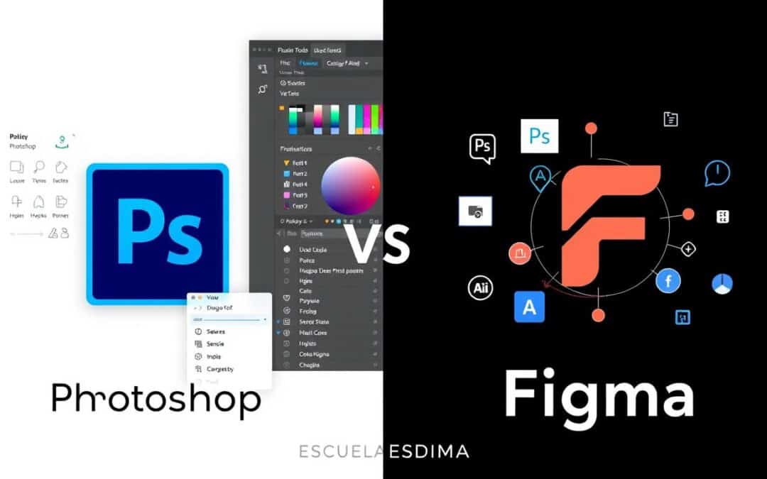 Photoshop vs Figma: ventajas e inconvenientes de cada software