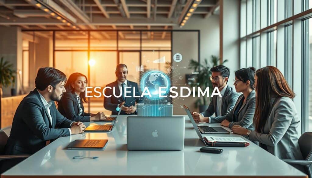 colaboración perfecta equipo humano inteligencia artificial