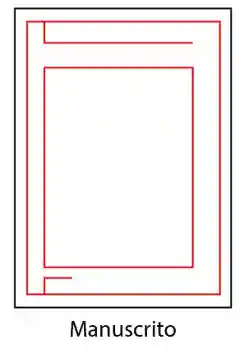 Reticula manuscrito diseño gráfico