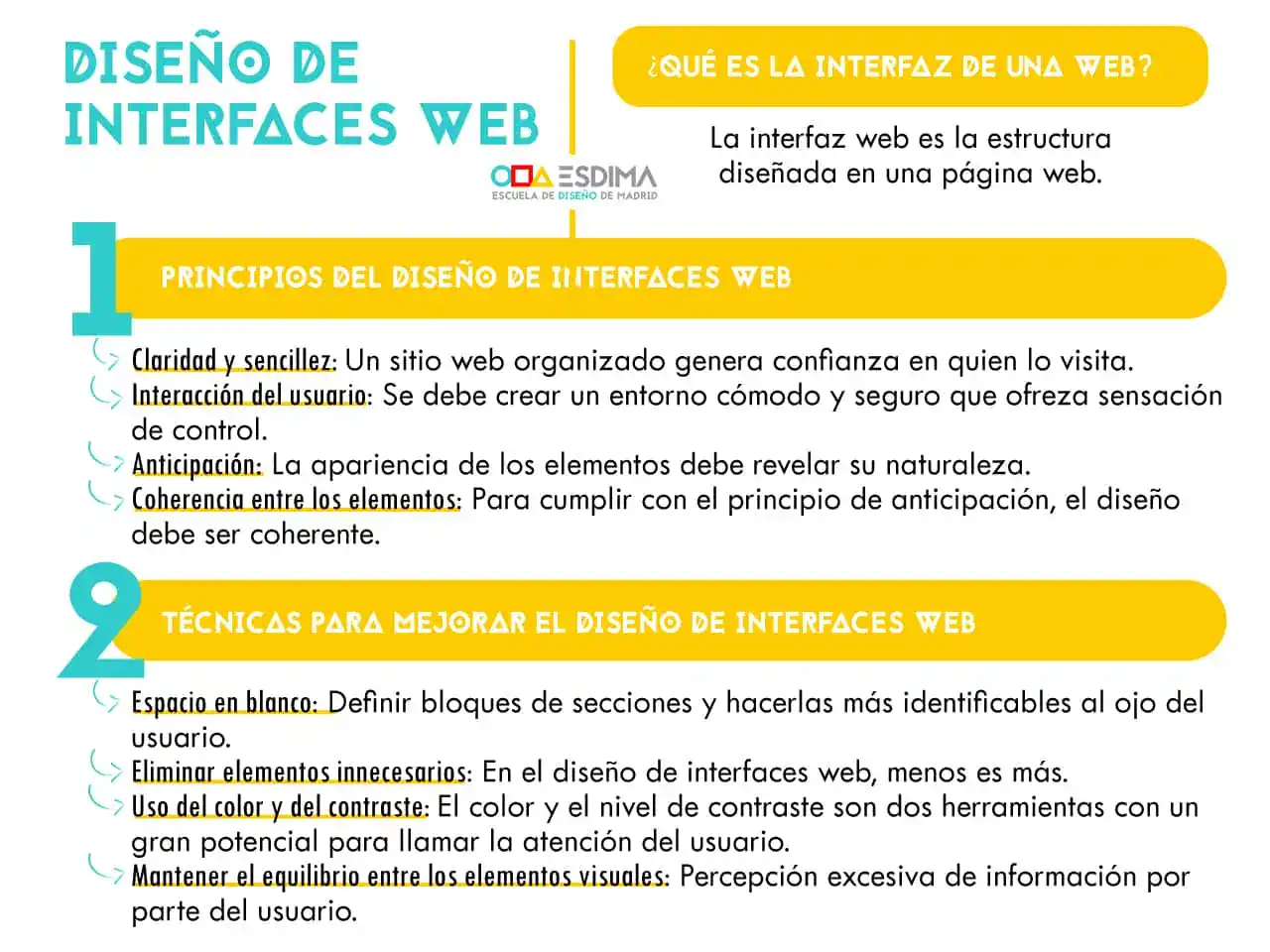 diseño interfaces web