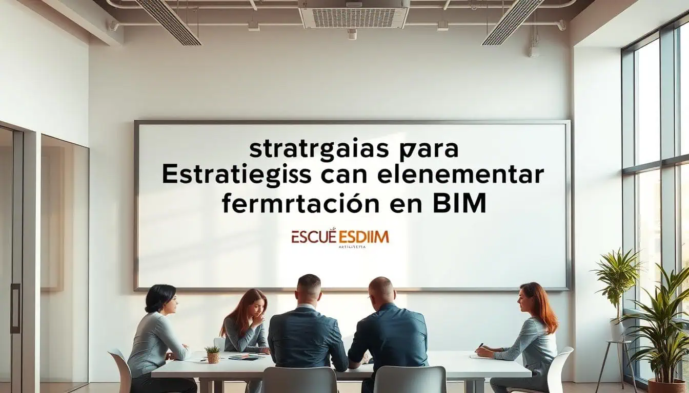 planificación programa formación BIM